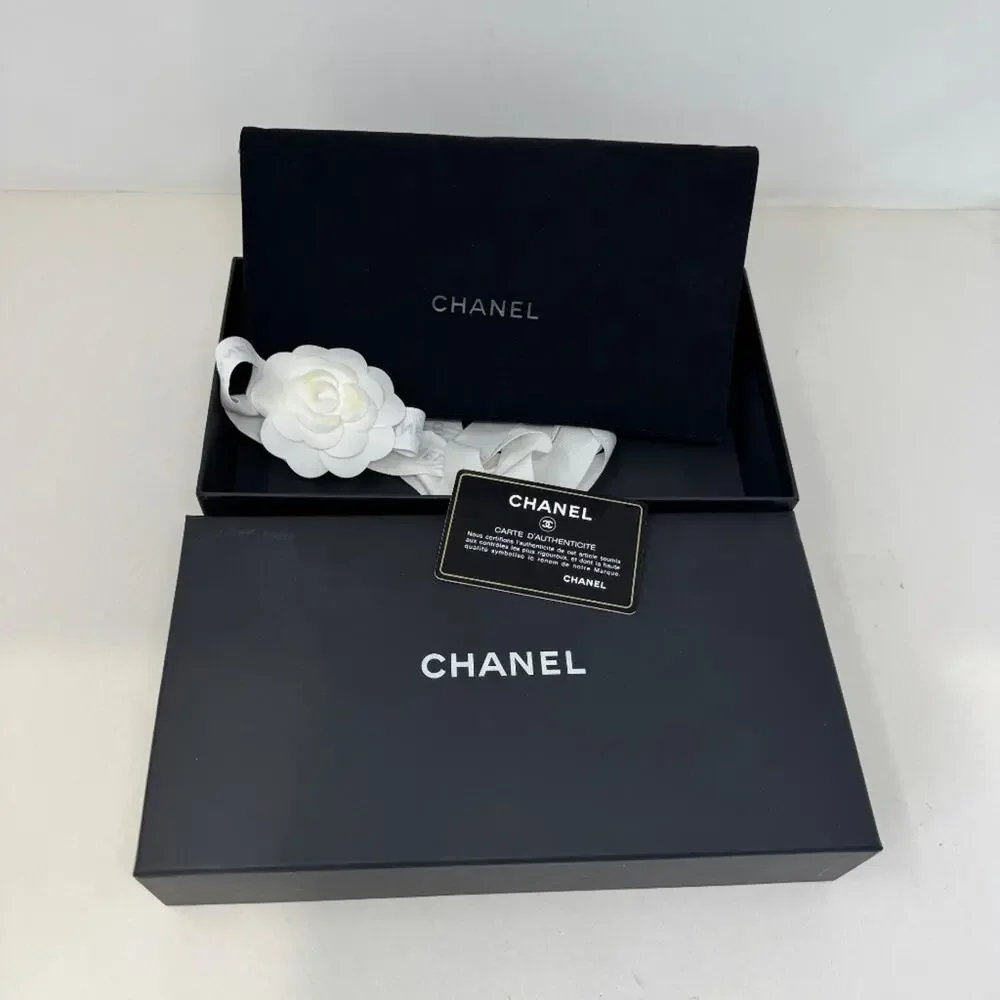 Chanel Chevron Boy Flap Long Wallet